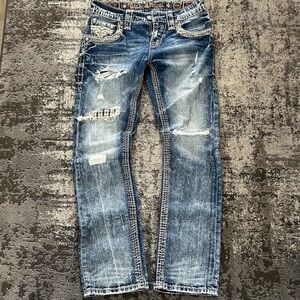 Rock revival men’s Jeans